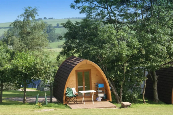 The Quiet Site glamping pod