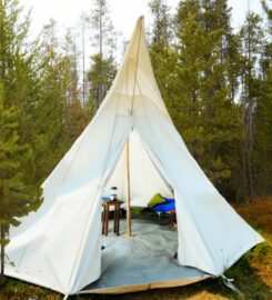 Glacier Under Canvas