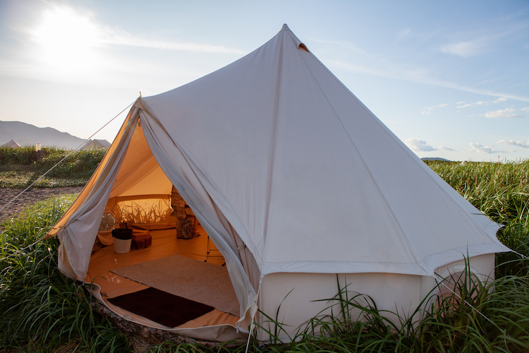 Luxury Glamping Canvas Tent