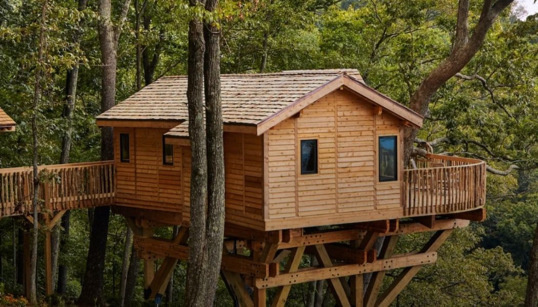 Treehouse cottage at Primland Resort, Virginia