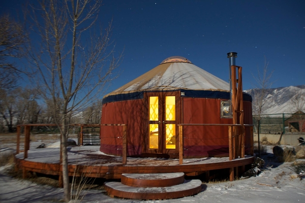 Sun and Moon Yurt, ideal for your glamping adventure