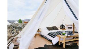 Luxury glamping at The Collective, Vail
