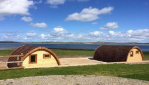 Belmullet Caost Guard Station glamping pods