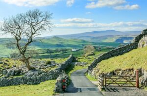 Yorkshire Dales are a popular destination for people on a glamping holiday