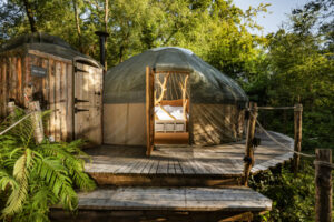 Mallison's Woodland Retreat, yurt for glamping