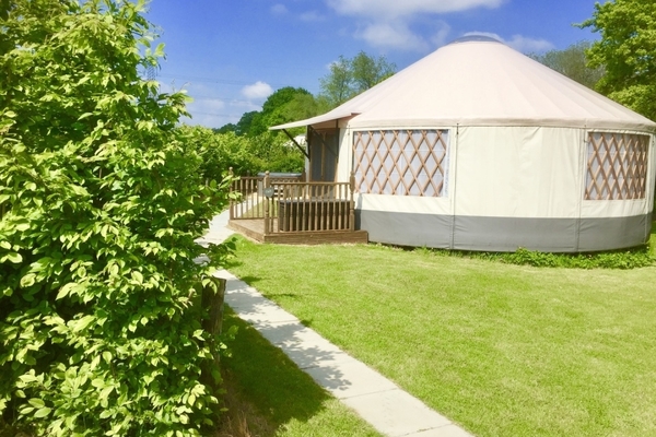 Graywood Canvas Cottages luxury yurt