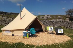 Once Upon A Fell glamping tent